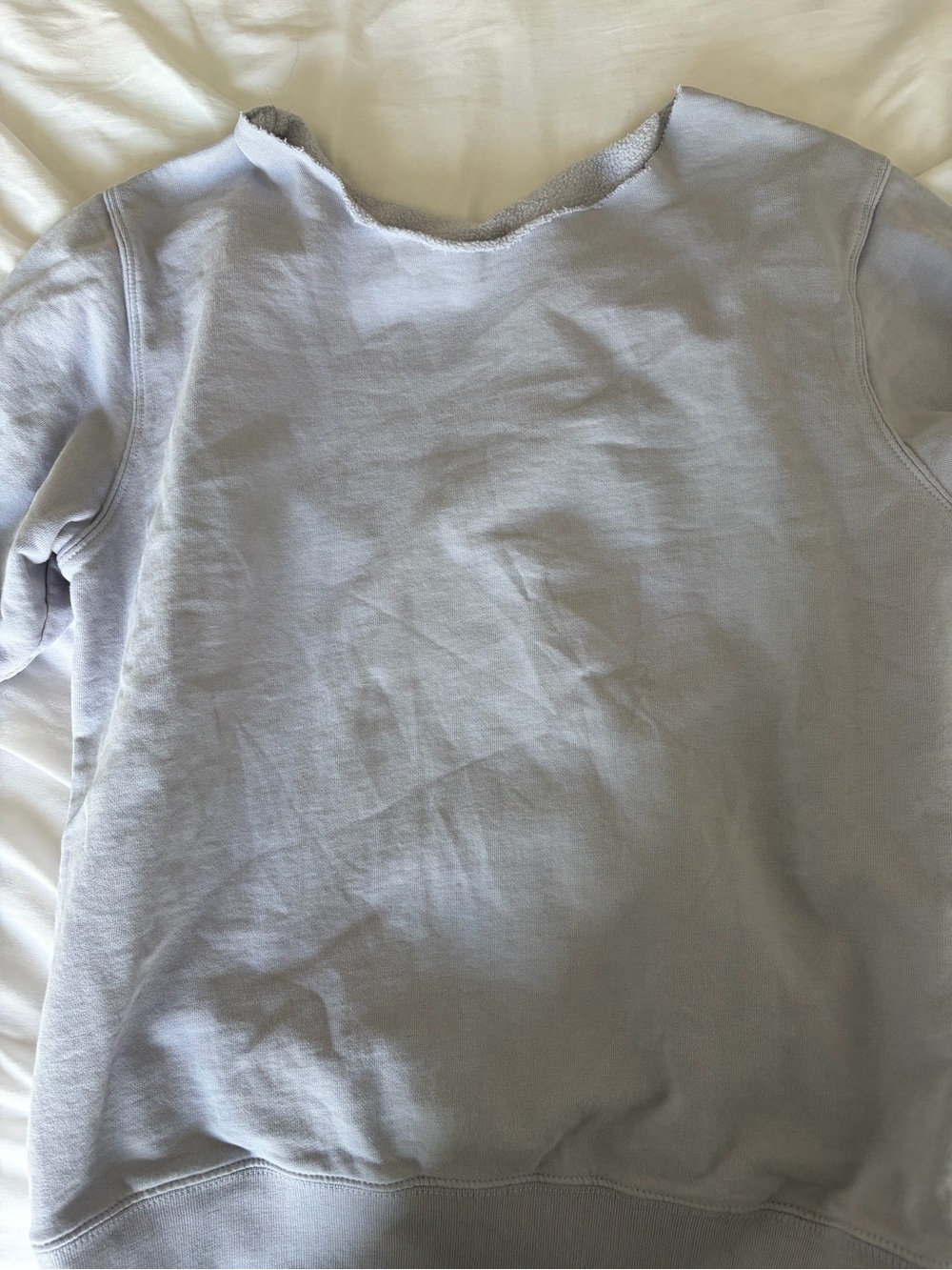 Brandy Melville Off-the-Shoulder Sweater - Light Lavender